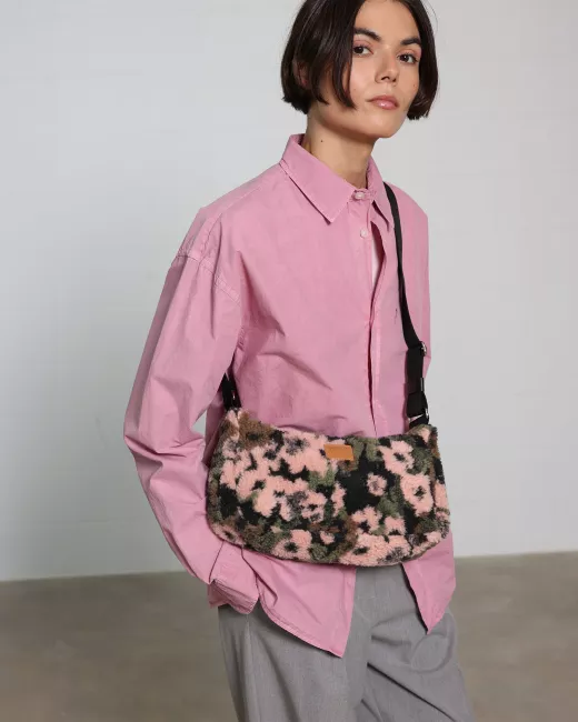 Halve maan crossbodytas 100% gerecycleerd