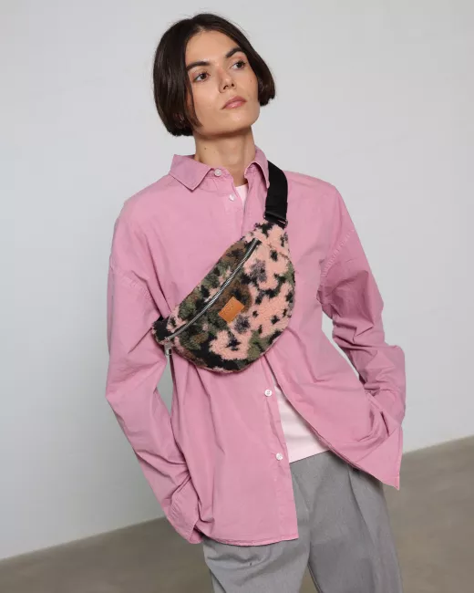 WOUF - Sac banane en polaire sherpa