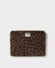 Housse pour ordinateur portable en polaire sherpa
