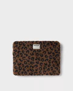 Sherpa fleece laptop sleeve