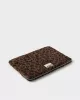 Housse pour ordinateur portable en polaire sherpa