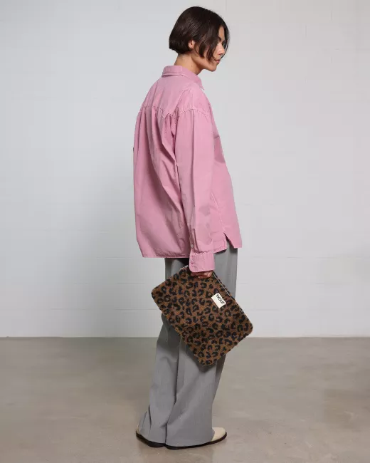 Sherpa fleece laptop sleeve