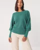 Organic cotton knit sweater IBAR