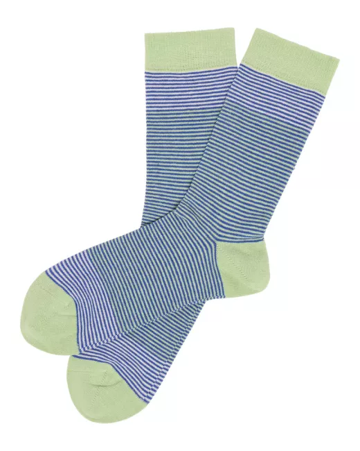 TRANQUILLO - Chaussettes JADE en coton bio à motif