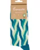 Organic cotton patterned socks JADE
