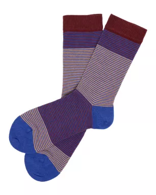 Organic cotton patterned socks BAY