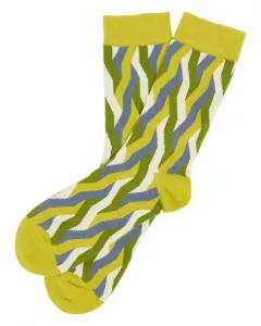 TRANQUILLO - Chaussettes CITRONELLE en coton bio à motif