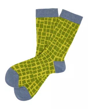 Organic cotton patterned socks CITRONELLE