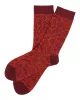 TRANQUILLO - Chaussettes FIRED BRICK en coton bio à motif 