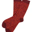 Chaussettes FIRED BRICK en coton bio