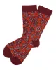TRANQUILLO - Chaussettes FIRED BRICK en coton bio à motif