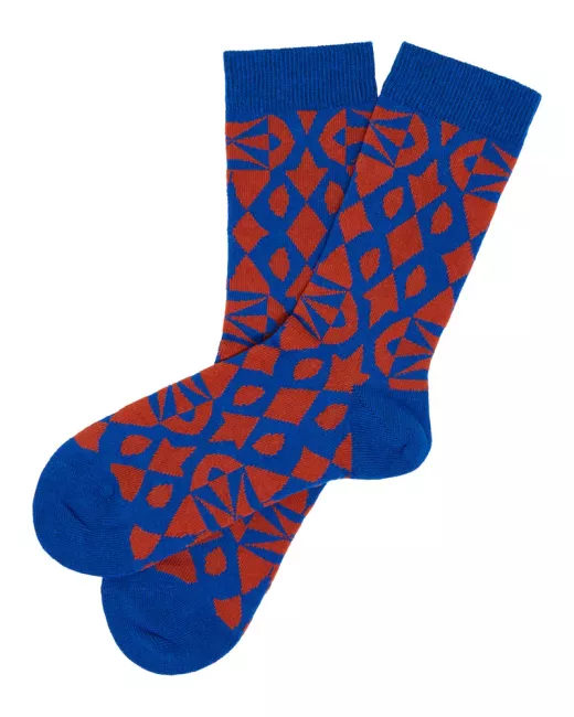 TRANQUILLO - Chaussettes INK en coton bio à motif