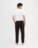 KUYICHI - Pantalon chino taupe en velours côtelé DARREN