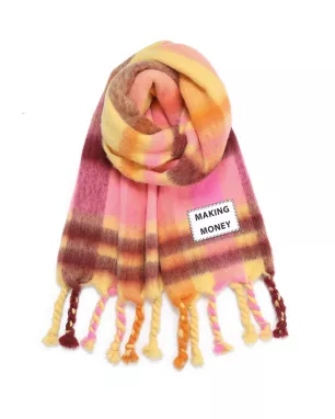 Maxi Écharpe en fibres recyclées