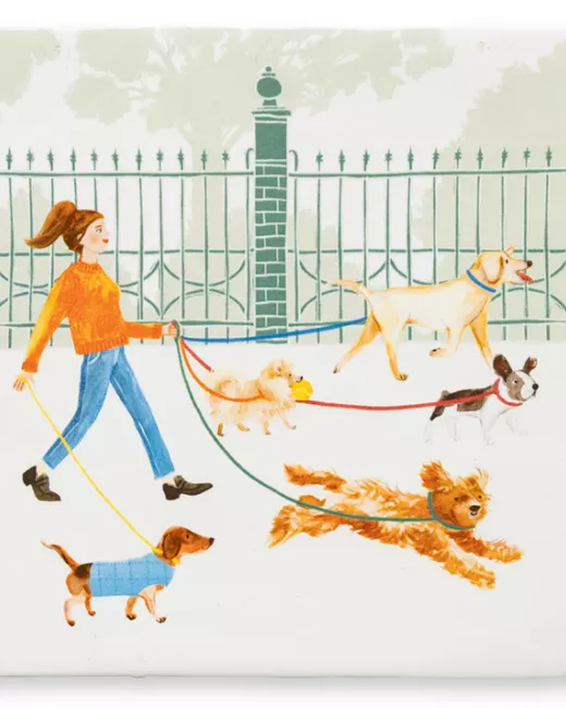 Handcrafted decorative ceramic tiles 10x10cm