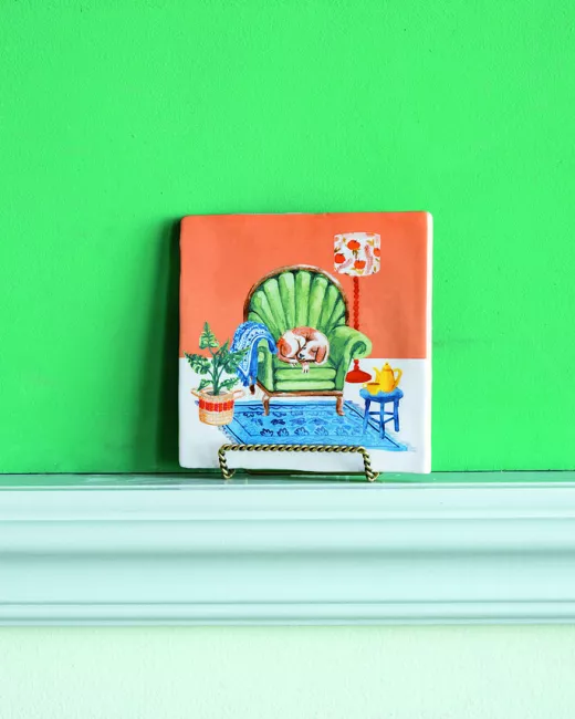 Handgemaakte decoratieve tegels 10x10 cm