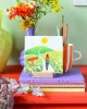 Handcrafted decorative ceramic tiles 10x10cm