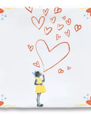 Handcrafted decorative ceramic tiles 10x10cm Handcrafted decorative ceramic tiles 10x10cm