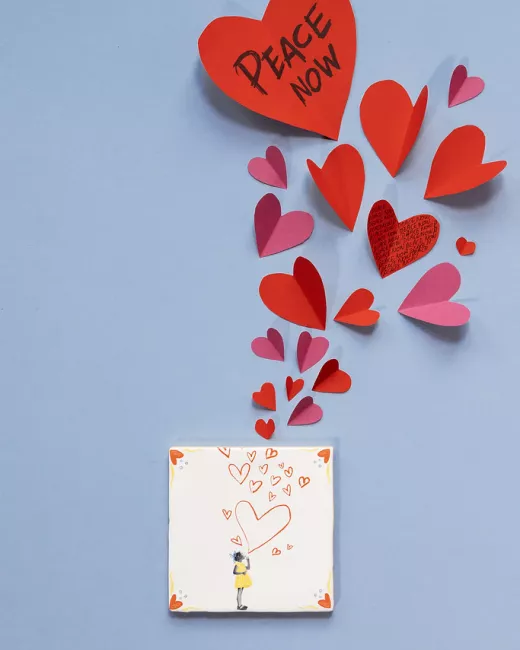 Handgemaakte decoratieve tegels 10x10 cm