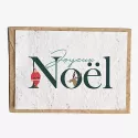 Seeded card - Joyeux Noël