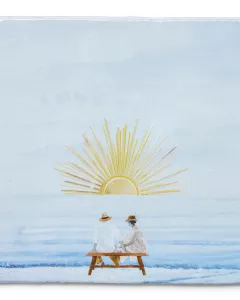 Handcrafted decorative ceramic tiles 10x10cm