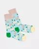 Colourful patterned socks - Midnight Panther