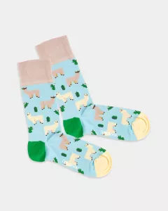 Colourful patterned socks - Alpaca Gang