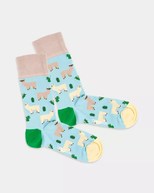 Colourful patterned socks - Midnight Panther