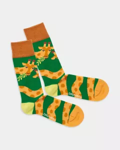 Colourful patterned socks - Green Longneck Colourful patterned socks - Green Longneck