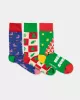 Colourful patterned socks - Blooming Sunflower