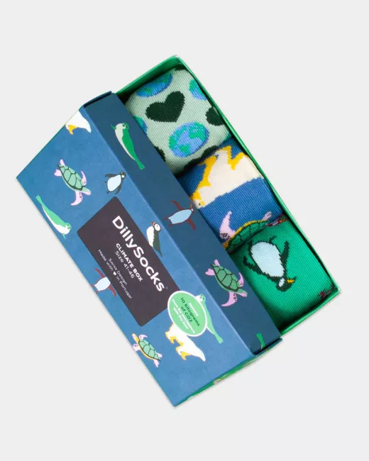 Box 3 pairs of Colourful patterned socks - Paws & Friends