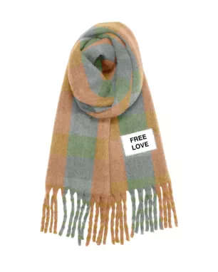 Maxi Écharpe en fibres recyclées