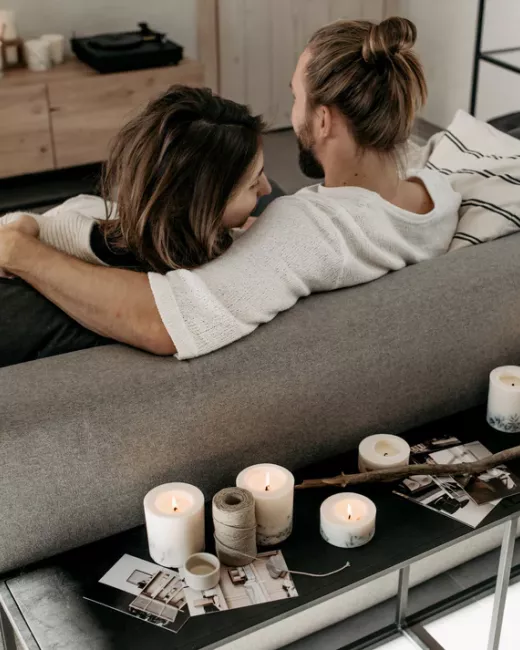 Soy Wax Candle: LINDEN FLOWERS