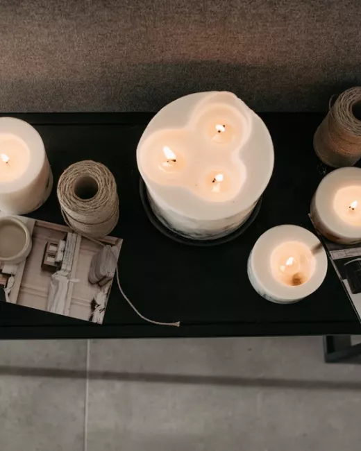 Soy Wax Candle: LINDEN FLOWERS