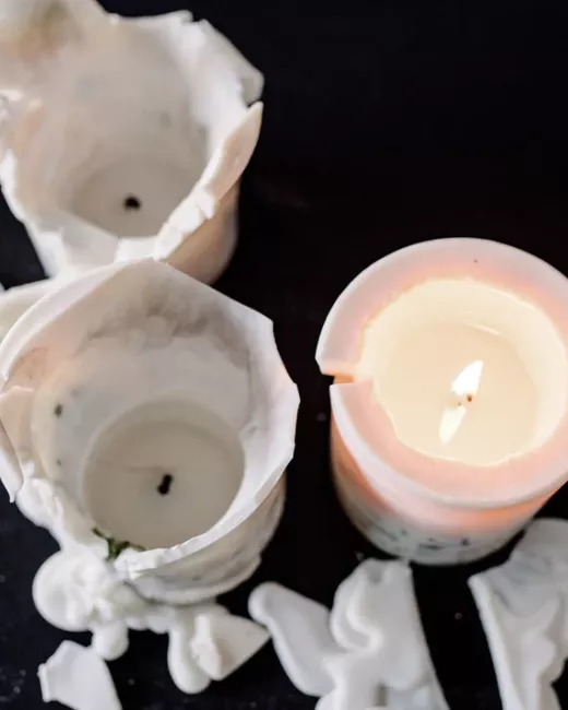 Soy Wax Candle: LINDEN FLOWERS