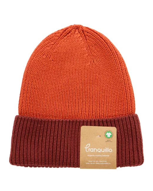 Organic cotton beanie