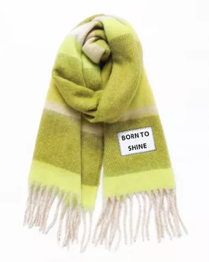 Maxi Écharpe en fibres recyclées