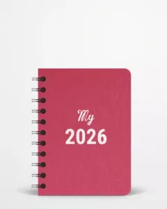 Agenda My 2025 - Format Poche A6 spirale