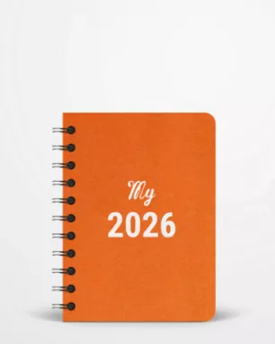 Agenda My 2025 - Format Poche A6 spirale