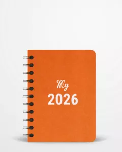 Agenda My 2025 - Format Poche A6 spirale