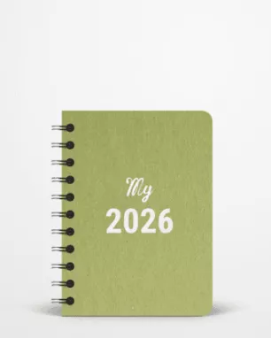 Agenda My 2025 - Format Poche A6 spirale