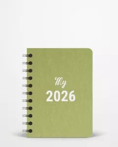 Agenda My 2025 - Format Poche A6 spirale