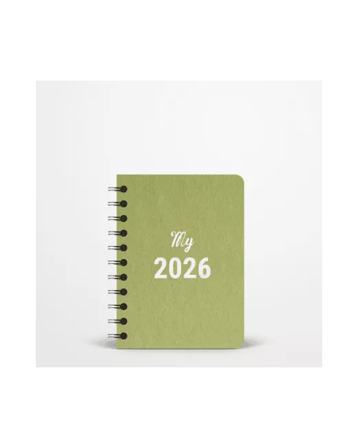 Agenda My 2025 - Format Poche A6 spirale
