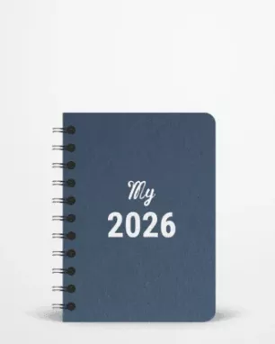 Agenda My 2025 - Format Poche A6 spirale