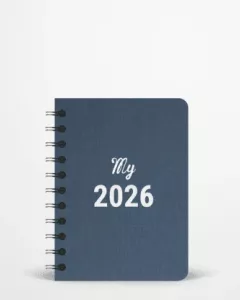 Agenda My 2025 - Format Poche A6 spirale