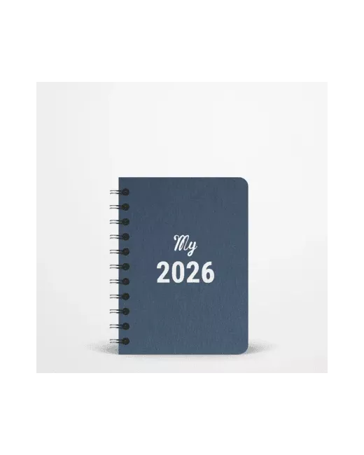 Agenda My 2025 - Format Poche A6 spirale