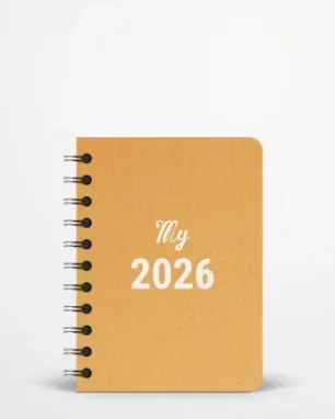 Agenda My 2025 - Format Poche A6 spirale