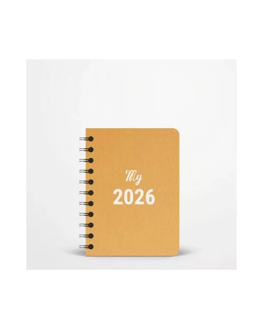 Agenda My 2025 - Format Poche A6 spirale