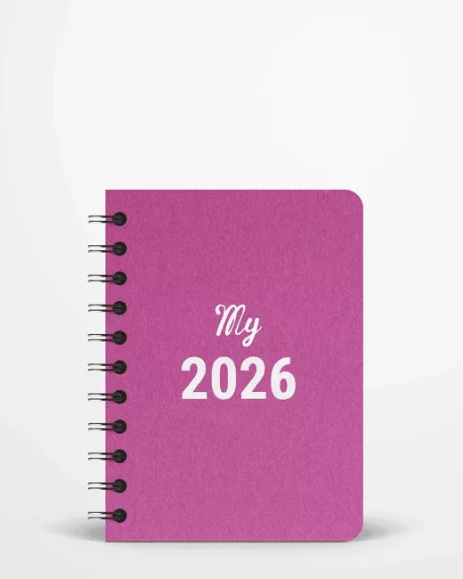 Agenda My 2025 - Format Poche A6 spirale