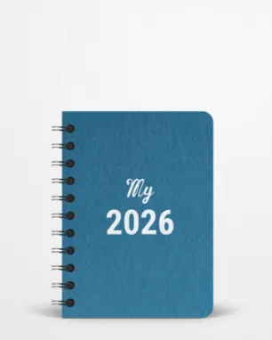 Agenda My 2025 - Format Poche A6 spirale